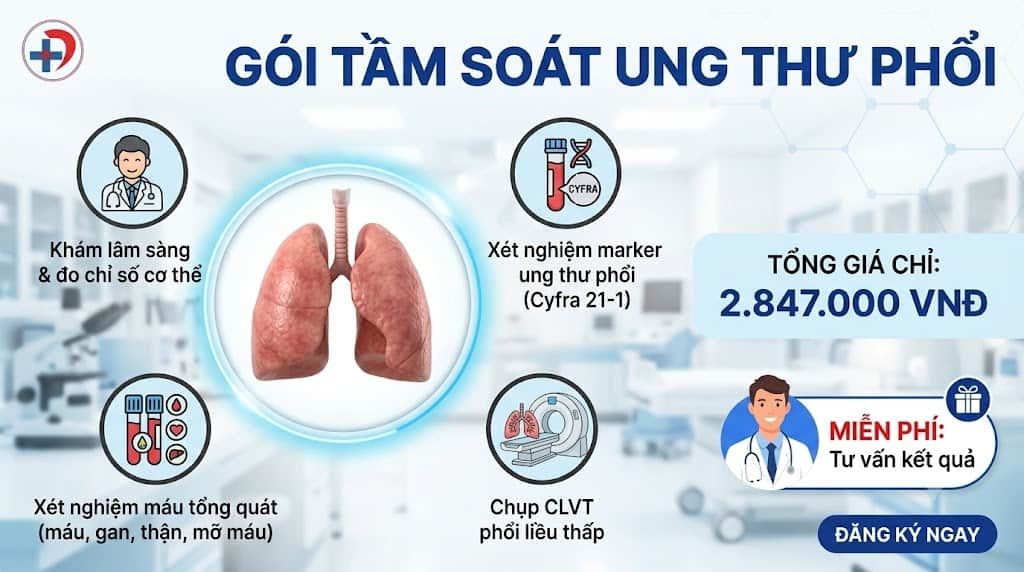 GÓI TẦM SOÁT UNG THƯ PHỔI