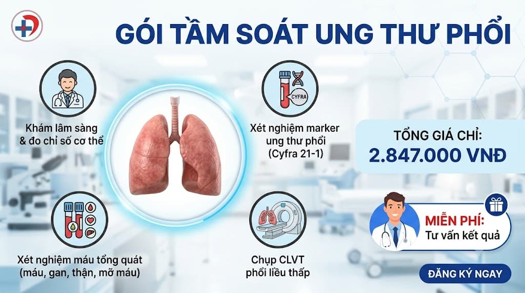 GÓI TẦM SOÁT UNG THƯ PHỔI